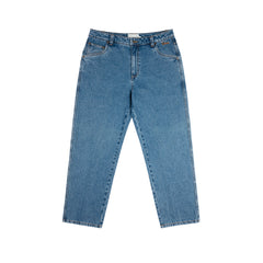 Dime Relaxed Denim Pants - Indigo Washed - Crowdless