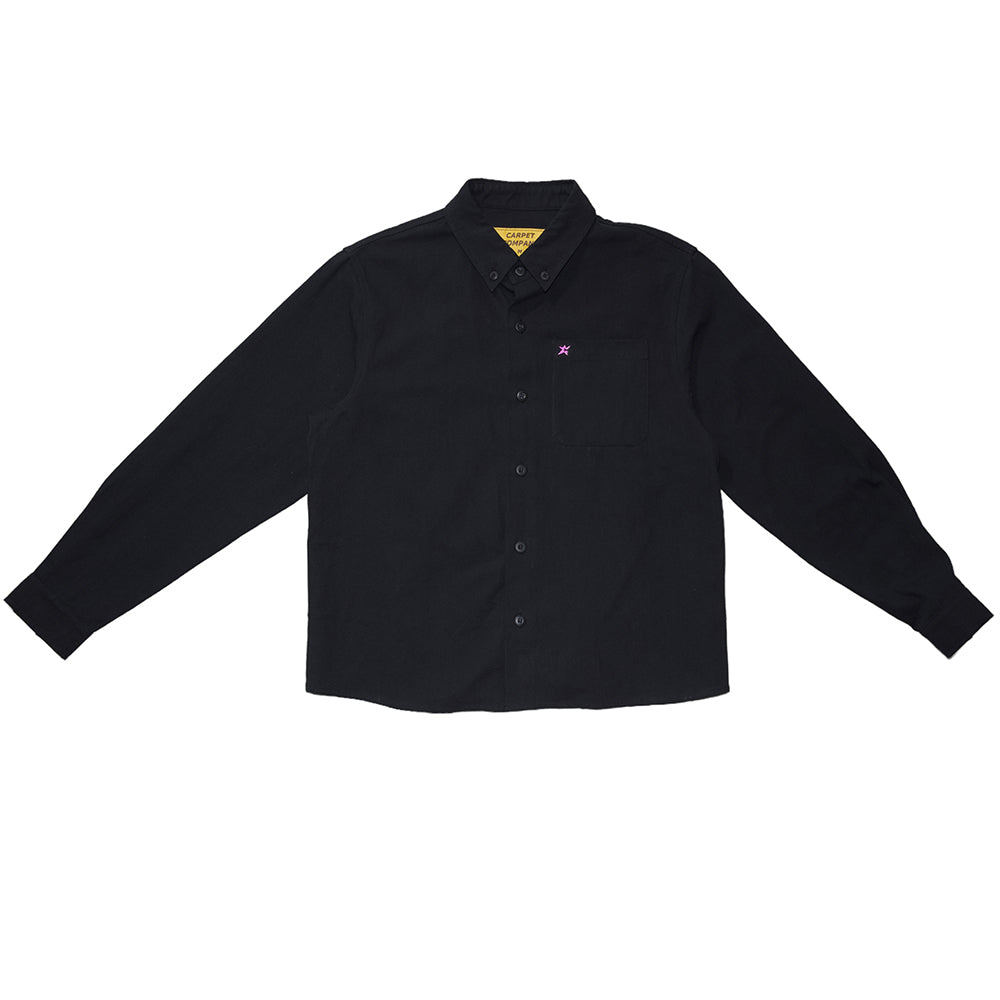 Carpet Company C-star Button up - Black - Crowdless