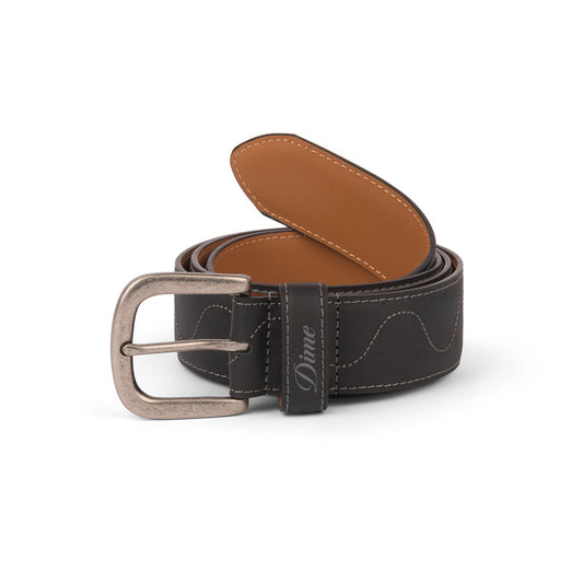 Desert Leather Belt - Black