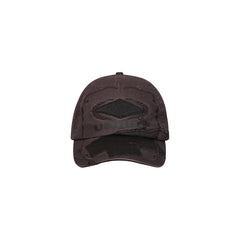 Umbro Censored Cap in dark grey, featuring an adjustable strap and embroidered logo on the front