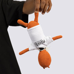 Pleasures Alien Crochet Doll - Orange - Crowdless