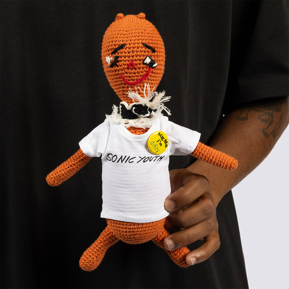 Pleasures Alien Crochet Doll - Orange - Crowdless