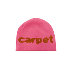 Reversible Beanie - Brown/Pink