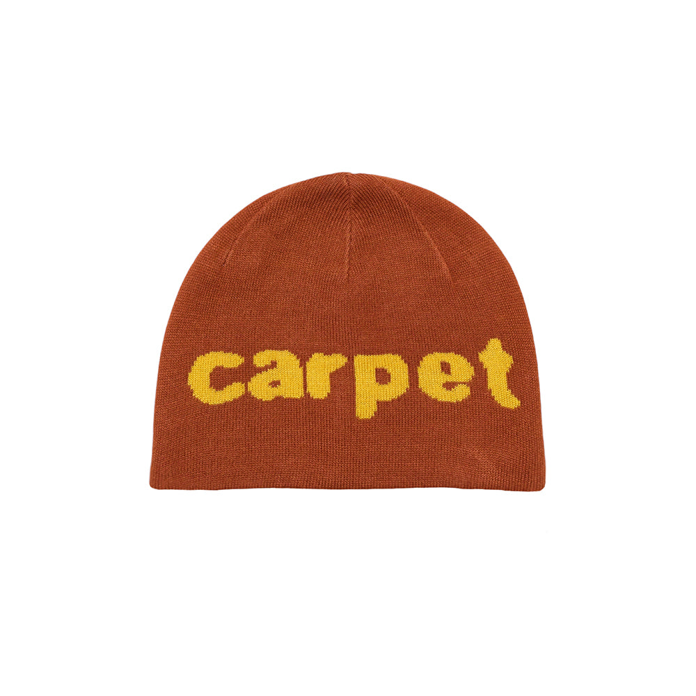 Reversible Beanie - Brown/Pink