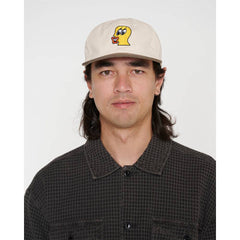 Brain Dead Duck Face 6 Panel Hat - Natural - Crowdless