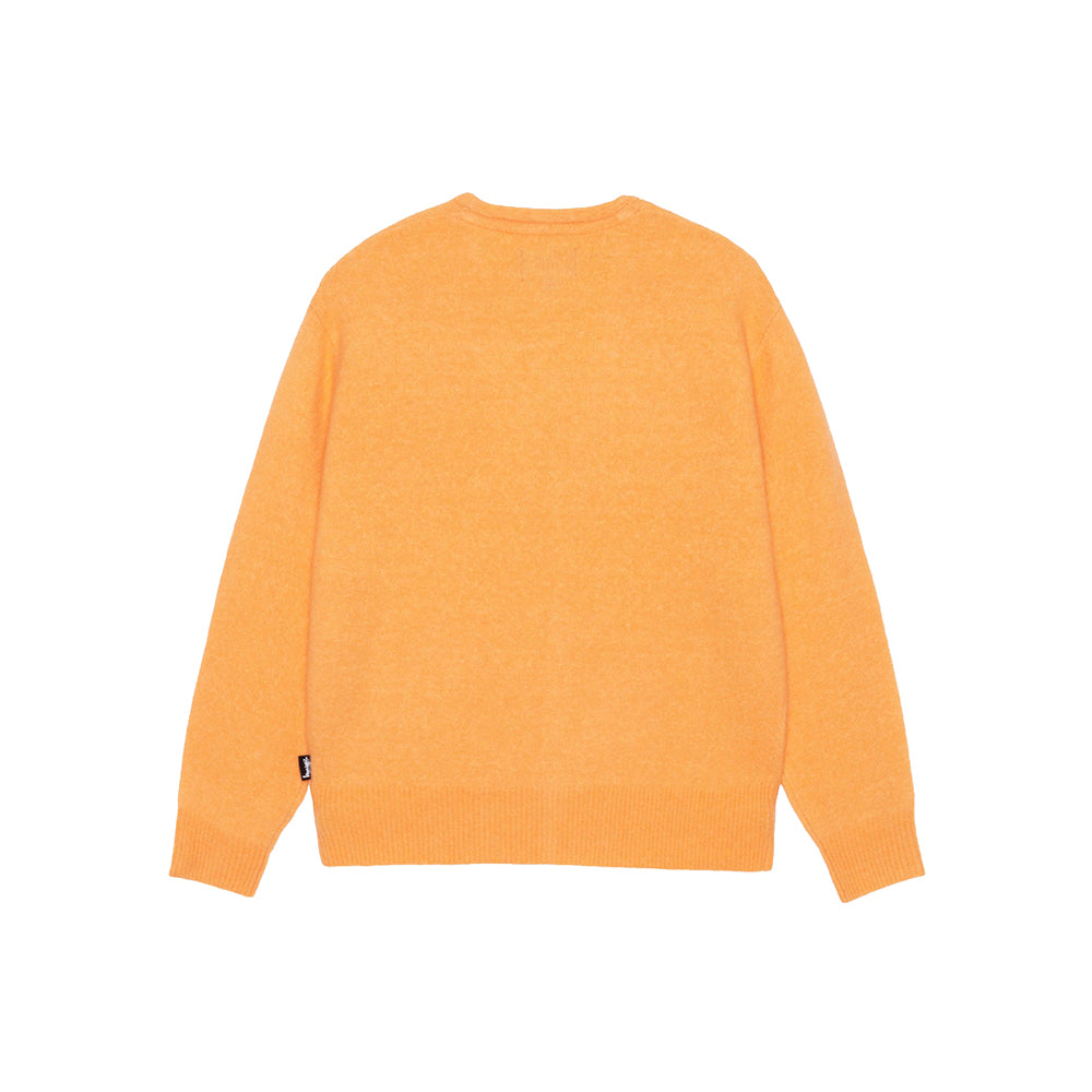 Stüssy Brushed Cardigan - Peach - Crowdless