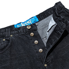 C-Star Stitch Denim - Faded Black