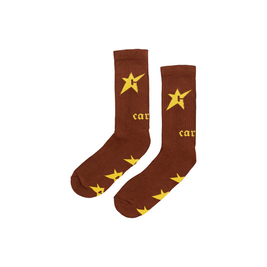 C-Star Socks - Brown