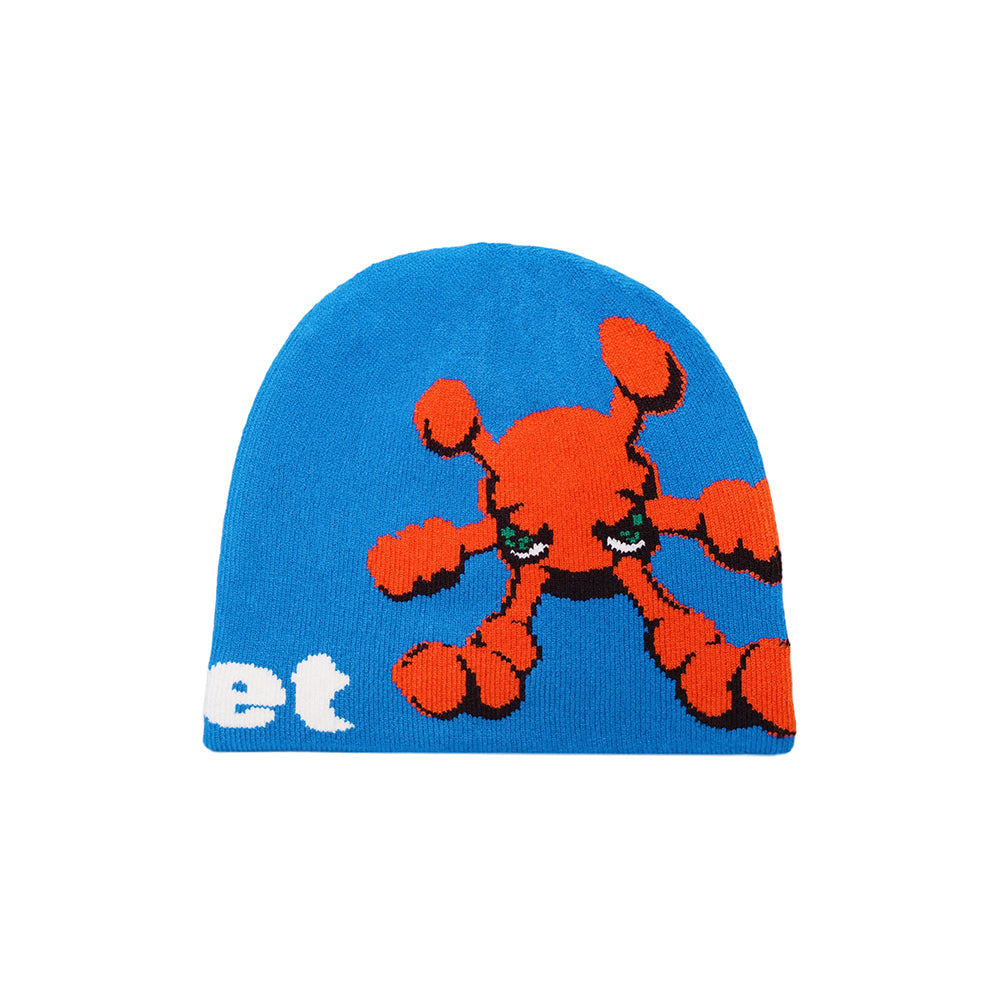 Bacteria Reversible Beanie - Blue