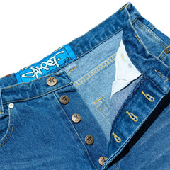 C-Star Stitch Denim - Faded Blue