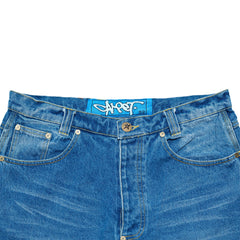 C-Star Stitch Denim - Faded Blue