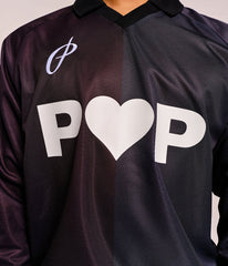 Pop Sportif Longsleeve Shirt - Black/Anthracite