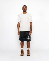 Stüssy Mesh Short Big Basic - Black - Crowdless