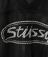 Stüssy Trucker Team Jersey - Black - Crowdless