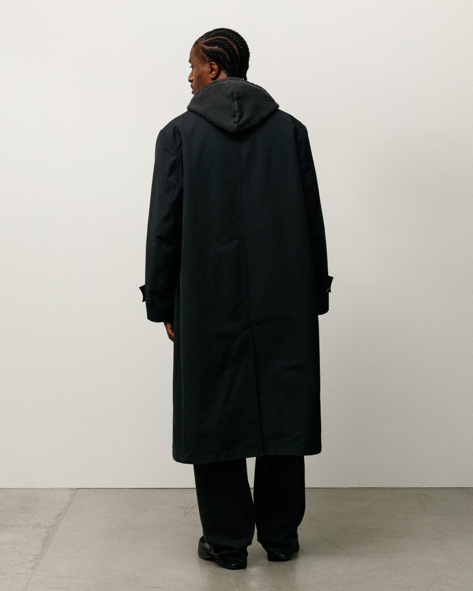Stüssy All Season Trench - Black - Crowdless