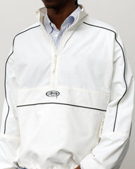 Lightweight Pullover Jacket - White