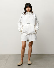 Lightweight Pullover Jacket - White