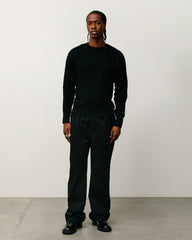 Stüssy Beach Pant Cotton Twill - Black - Crowdless