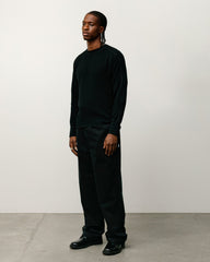 Stüssy Beach Pant Cotton Twill - Black - Crowdless