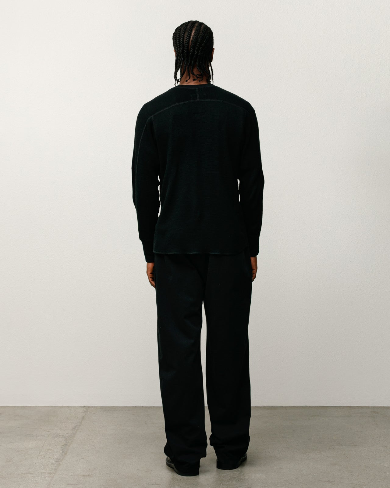 Stüssy Beach Pant Cotton Twill - Black - Crowdless