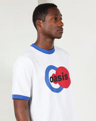 Pleasures 1996 Ringer Shirt - White - Crowdless