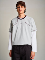 Pop Sports T-Shirt - Quarry/Fudge