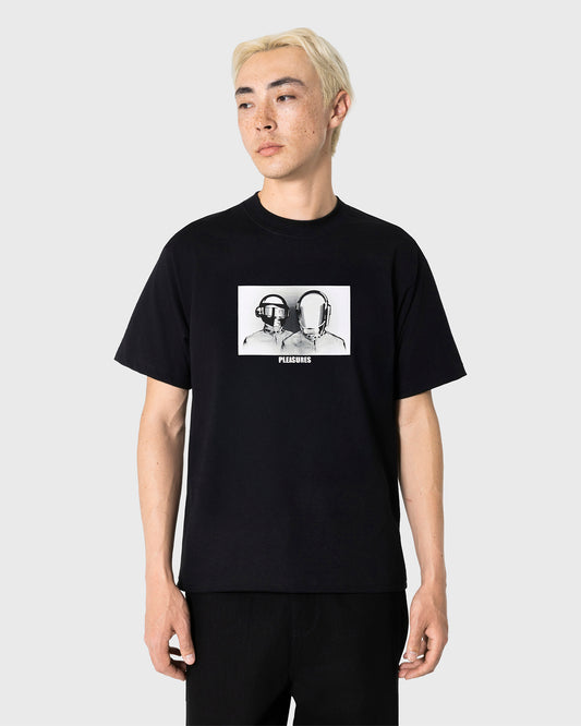 Pleasures Inverted T-Shirt - Black - Crowdless