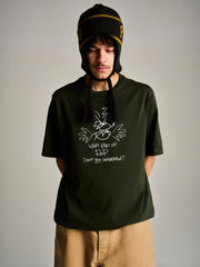 Pop Understand T-Shirt - Duffel Green