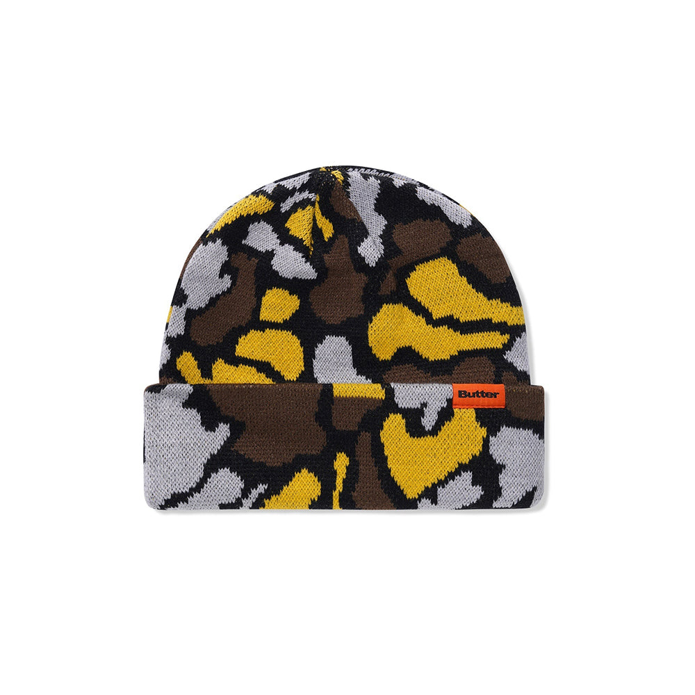 Butter Goods Camo Beanie - Desert - Crowdless