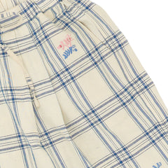 Story mfg Bridge Shorts - French Gingham Interrupted - Crowdless