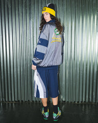 Brain Dead Track Pant - Navy