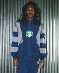 Brain Dead Track Top - Navy
