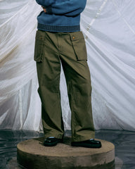 Brain Dead Canvas Overpant - Olive - Crowdless
