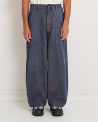 Document Pants - Purple Slub