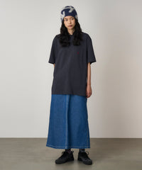 Gramicci One Point Tee Pigment Dyed - Navy Pigment - Crowdless