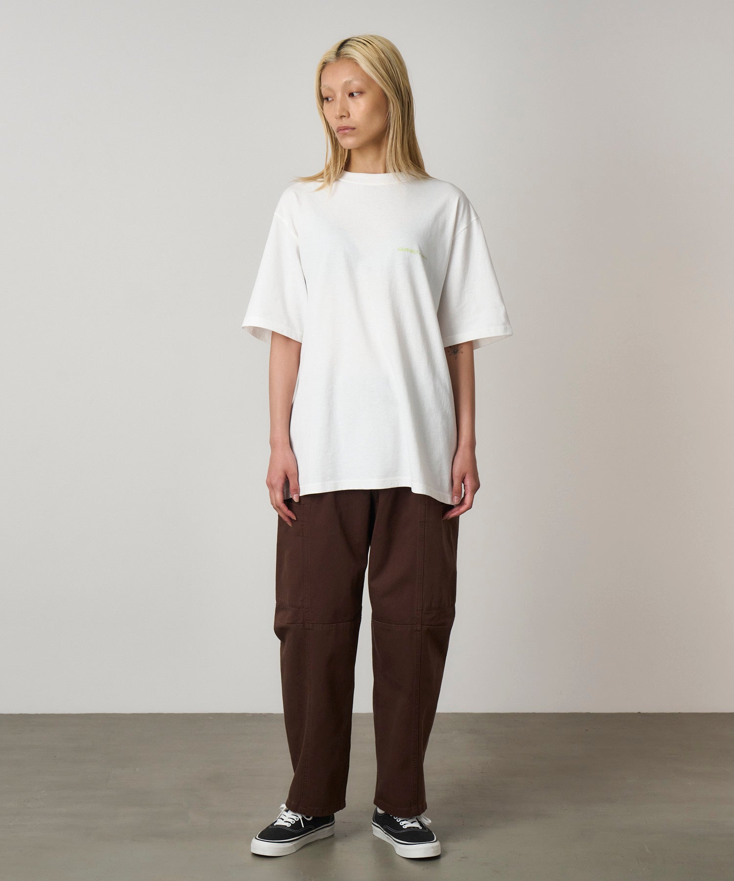 Gramicci Hurricane Tee - White - Crowdless