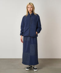 Gramicci Thermal Fleece Patch Skirt - Navy - Crowdless