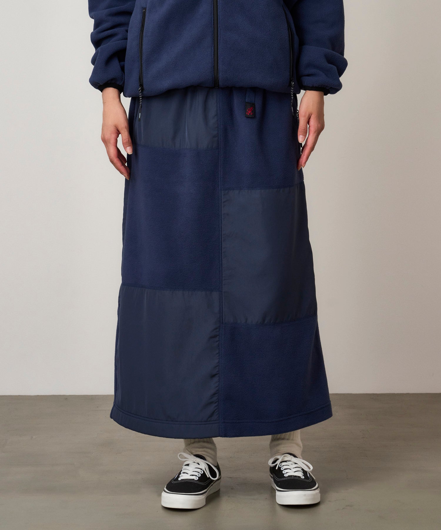 Gramicci Thermal Fleece Patch Skirt - Navy - Crowdless