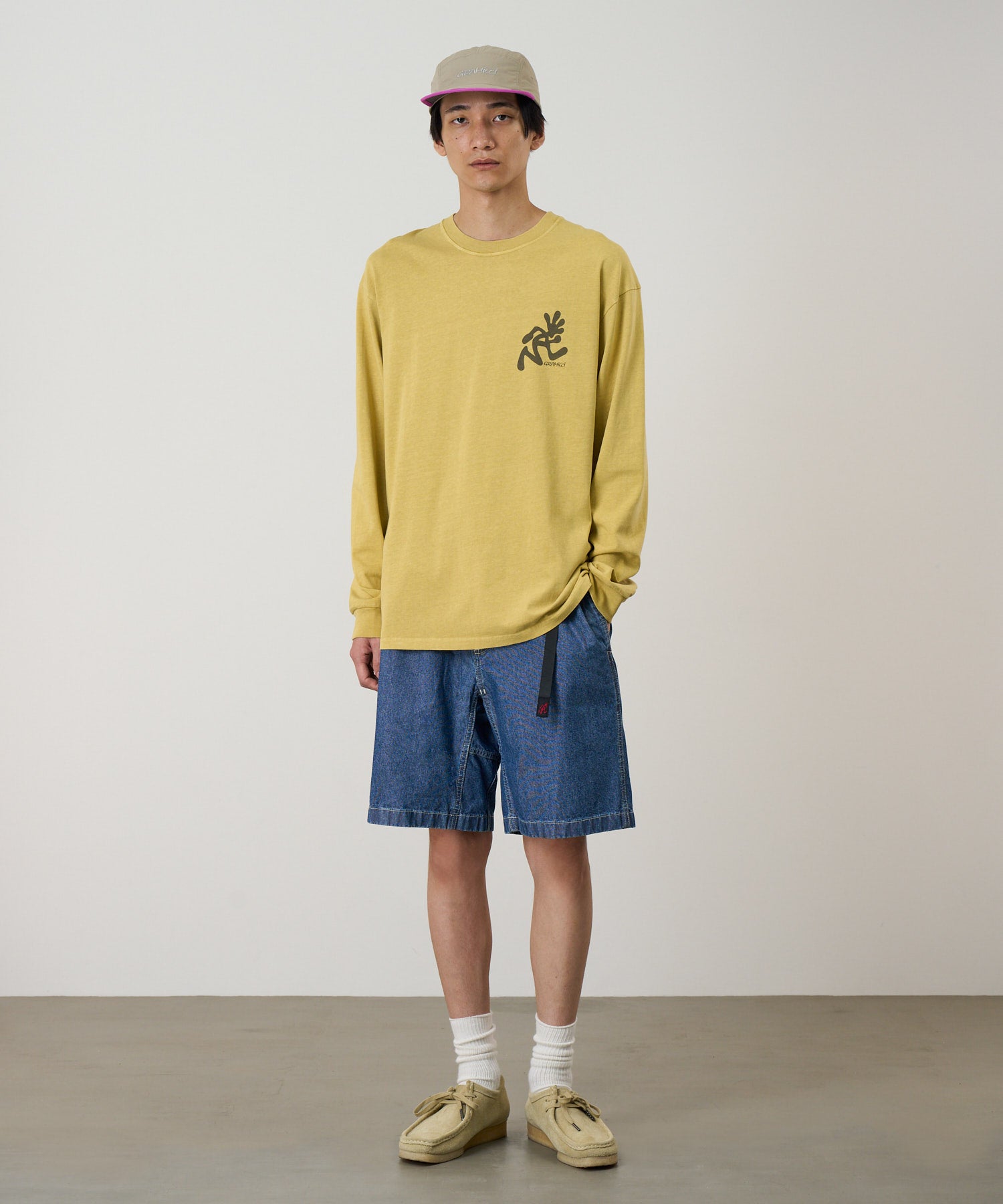 Gramicci Japanese Chambray Short - Blue - Crowdless