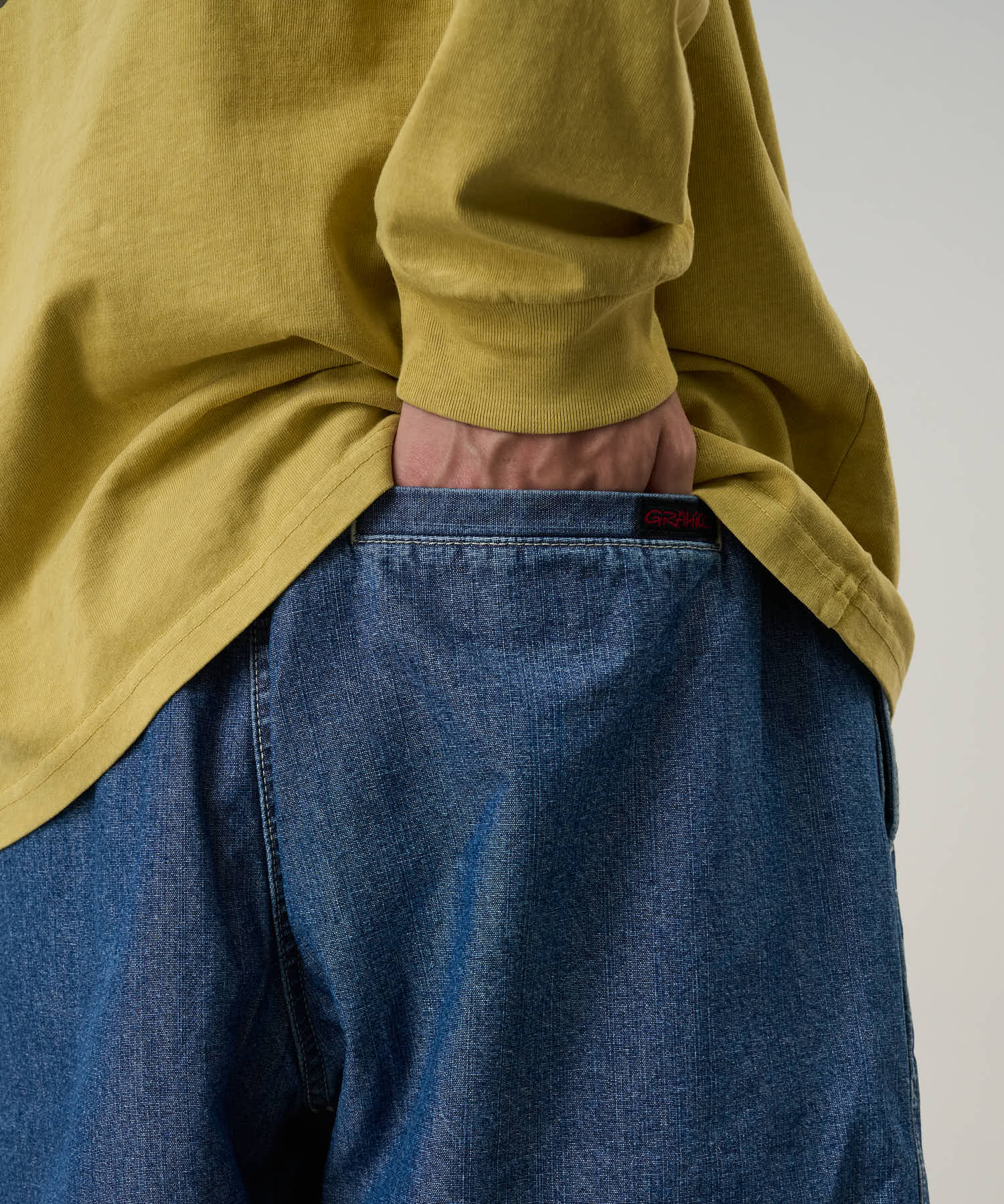 Gramicci Japanese Chambray Short - Blue - Crowdless