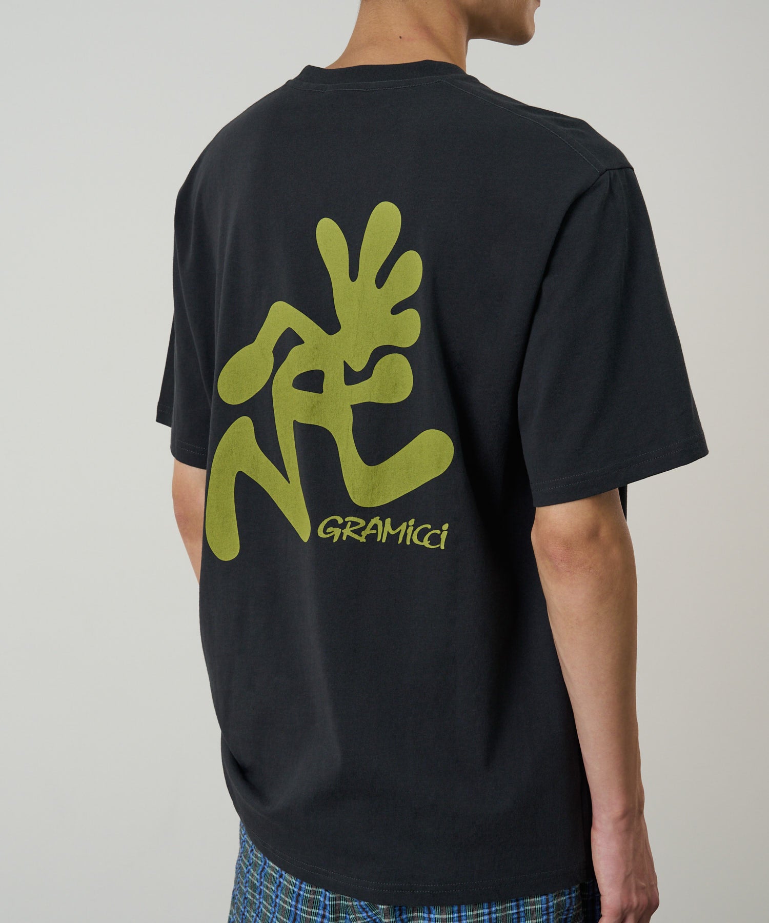 Gramicci Running Man Tee - Vintage Black - Crowdless