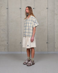 Story mfg Greetings Shirt SS - French Gingham Interrupted - Crowdless
