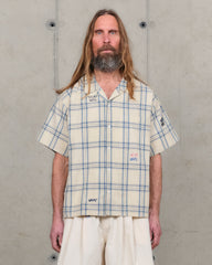 Story mfg Greetings Shirt SS - French Gingham Interrupted - Crowdless