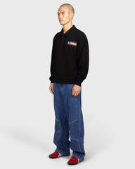 Gentle Polo Sweatshirt - Black