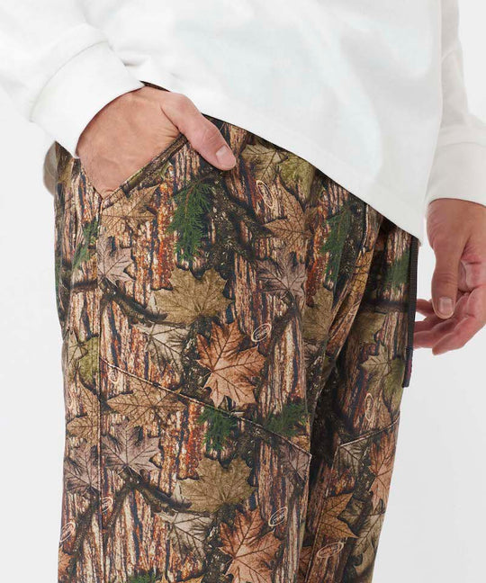 Gramicci Canvas Easy Climbing Pant - Leaf Camo - Crowdless