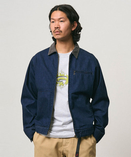 Japanese Denim Trucker - Rinsed Indigo
