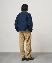 Japanese Denim Trucker - Rinsed Indigo