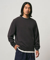 Cotton Knit Crew - Charcoal