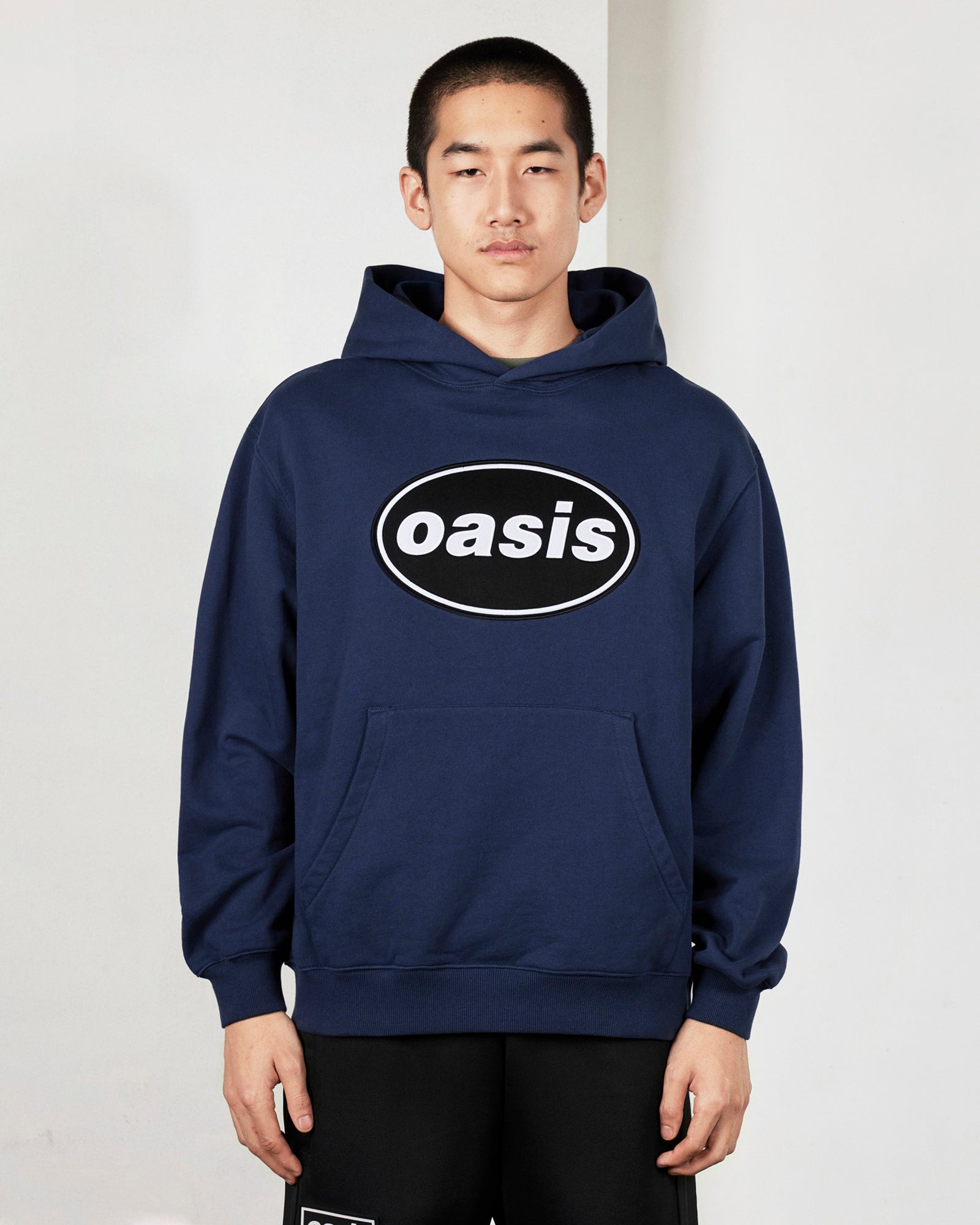 Pleasures Knebworth Hoodie - Navy - Crowdless