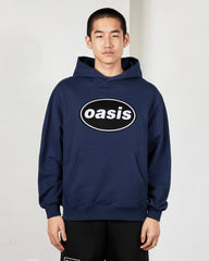Pleasures Knebworth Hoodie - Navy - Crowdless